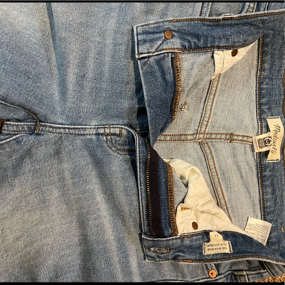 Madewell High Rise Slim Boyjean - Picture 2 of 4